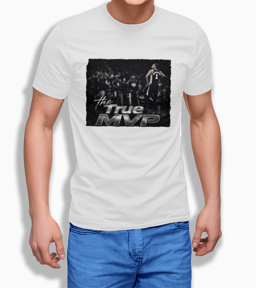 The True MVP San Antonio Basketball Wemby Number 1 T-Shirt