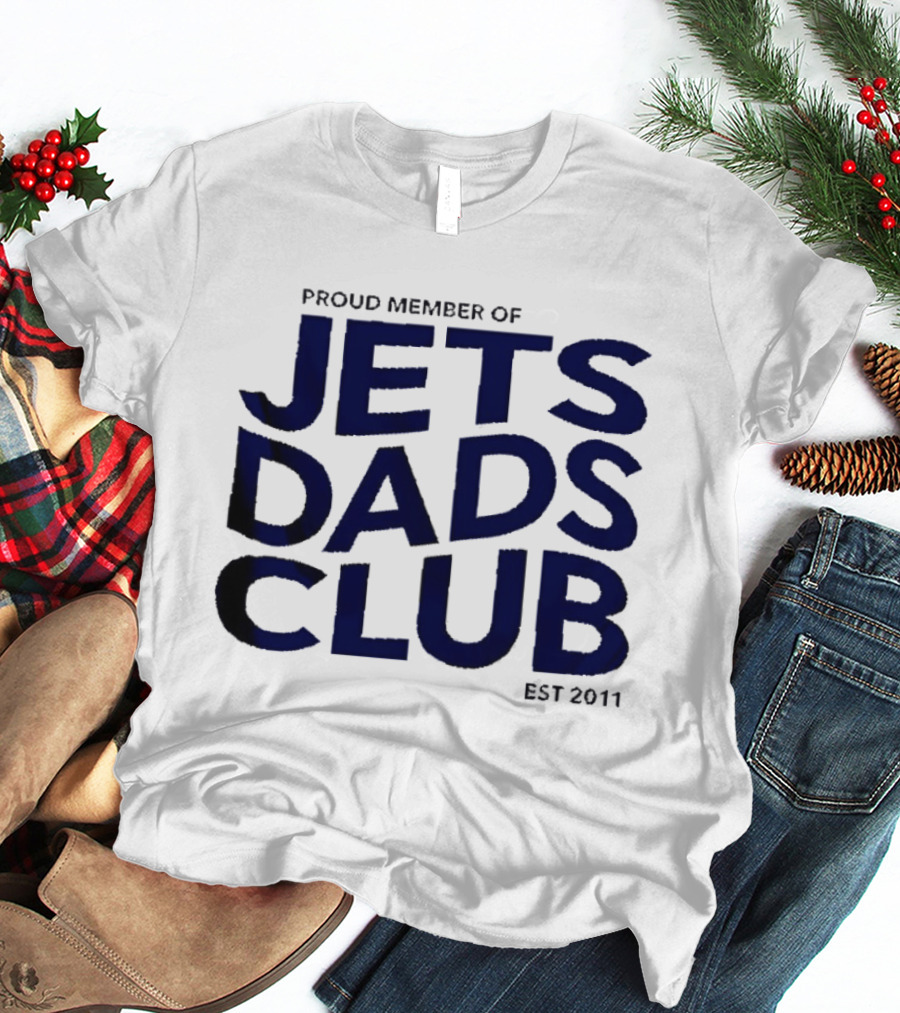 Winnipeg Jets Proud Member Of Jets Dads Club Est 2011 T-Shirt