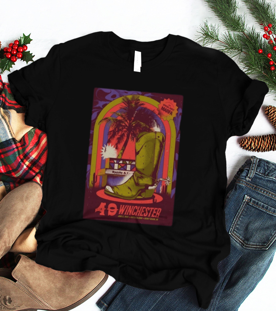 49 Winchester June 5 2026 Bottle & Cork Dewey Beach DE Special Guest Marfa T-Shirt