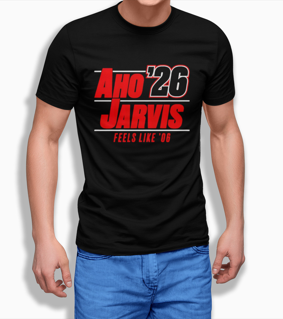 Aho Jarvis 26 Feels Like 06 Carolina Hurricanes T-Shirt