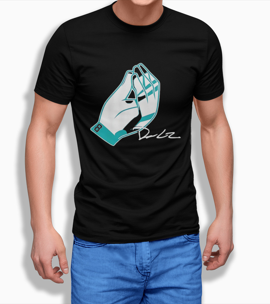 Dominic Canzone Seattle Mariners Che Vuoi Hand Gesture 8 Signature T-Shirt