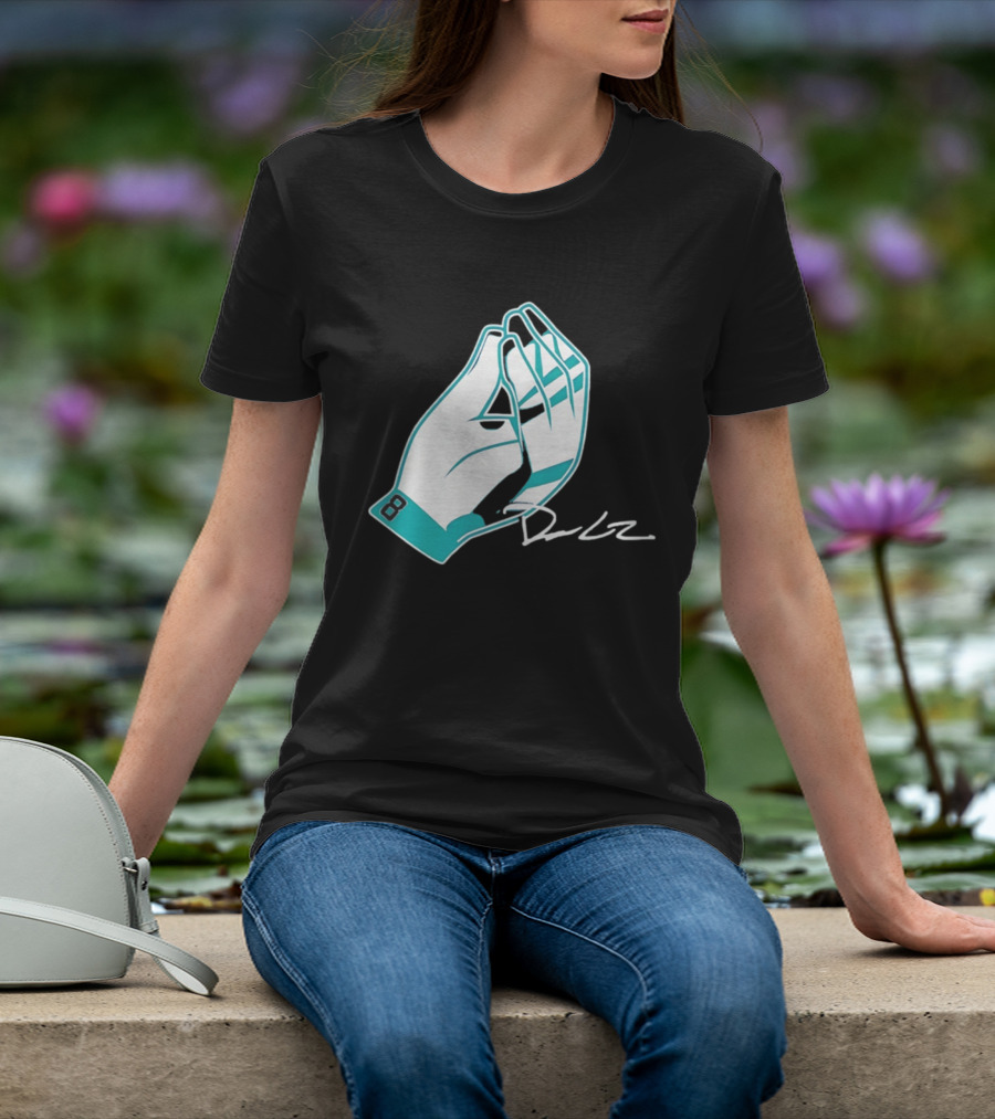 Dominic Canzone Seattle Mariners Che Vuoi Hand Gesture 8 Signature T-Shirt