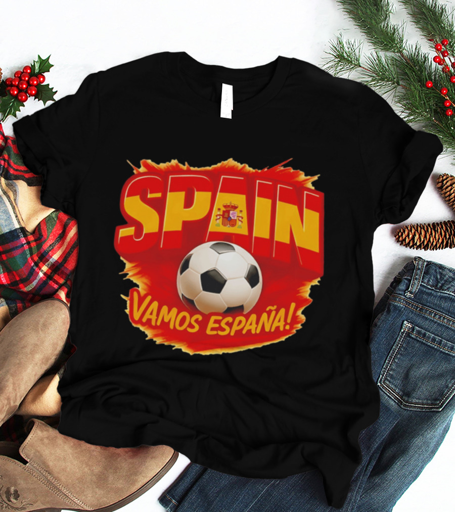 Spain Vamos España Soccer Ball T-Shirt