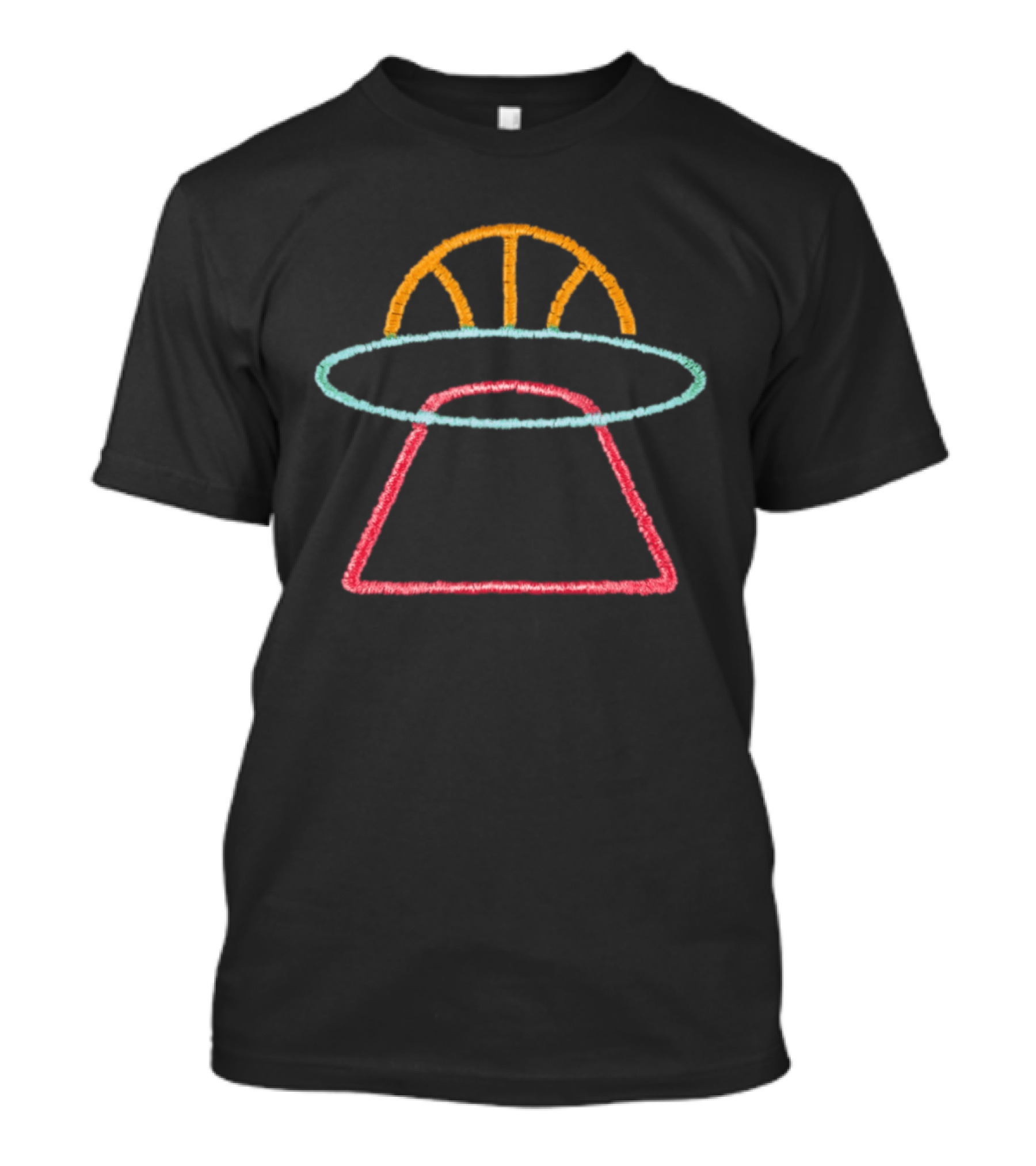 UFO Alien Basketball San Antonio Spurs Texas NBA 2026 Wemby T-Shirt