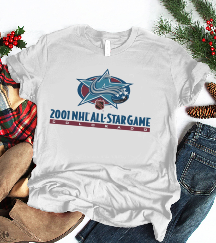 2001 NHL All Star Game Colorado Avalanche T-Shirt