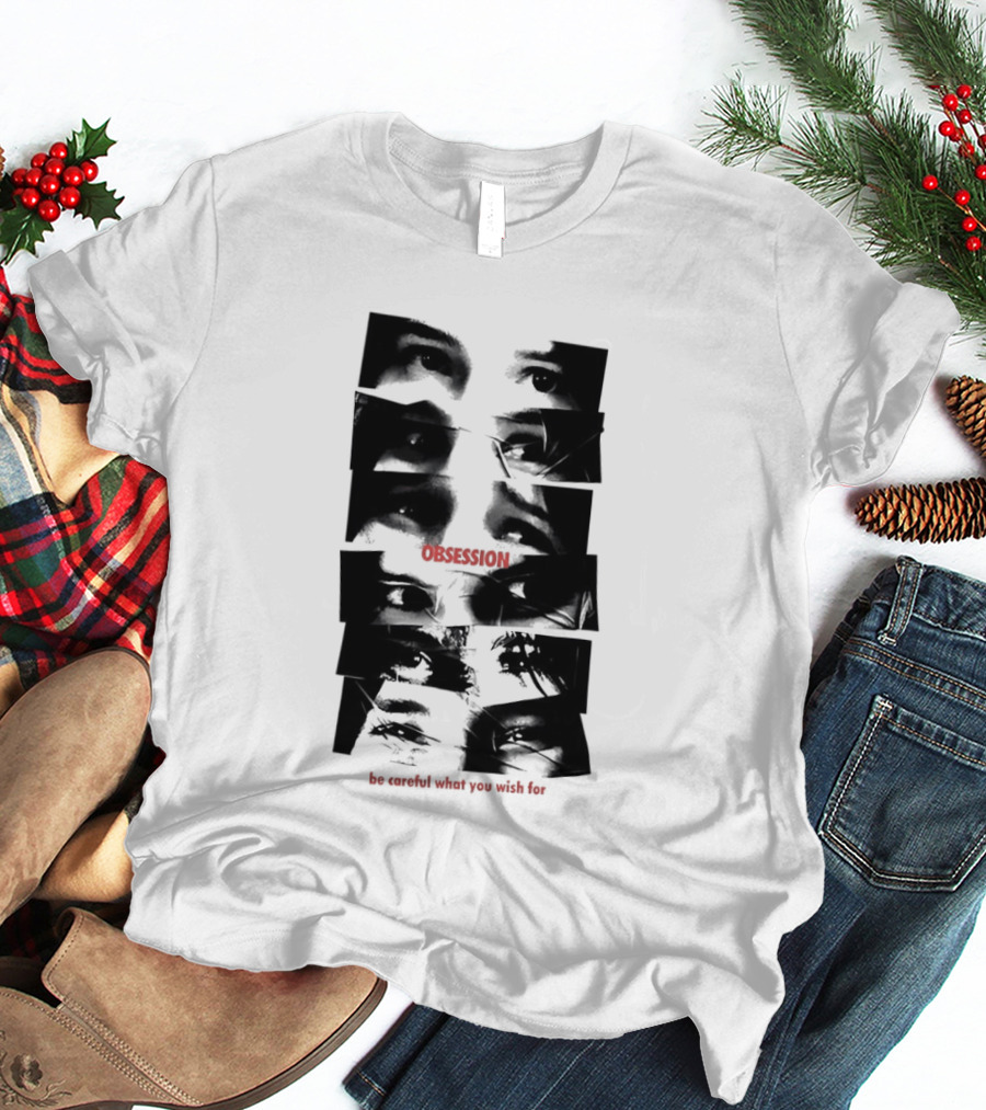 Inde Navarrette Obsession Black Red Grunge T-Shirt