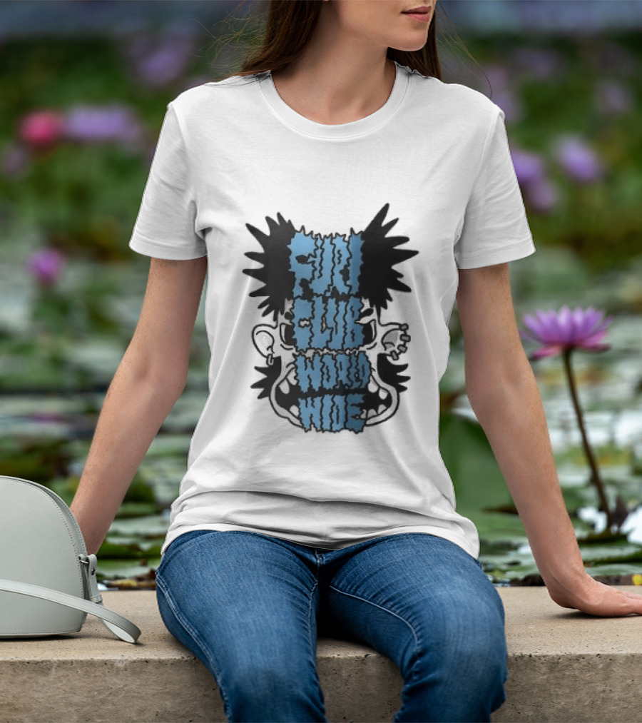 Furi Club Worldwide Skull Face T-Shirt