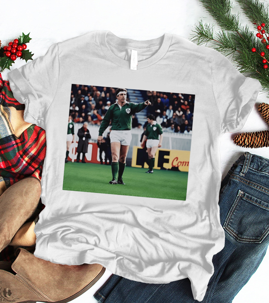 Irish Rugby Mourns Fergus Slattery Former Ireland Captain And Lions Flanker T-Shirt