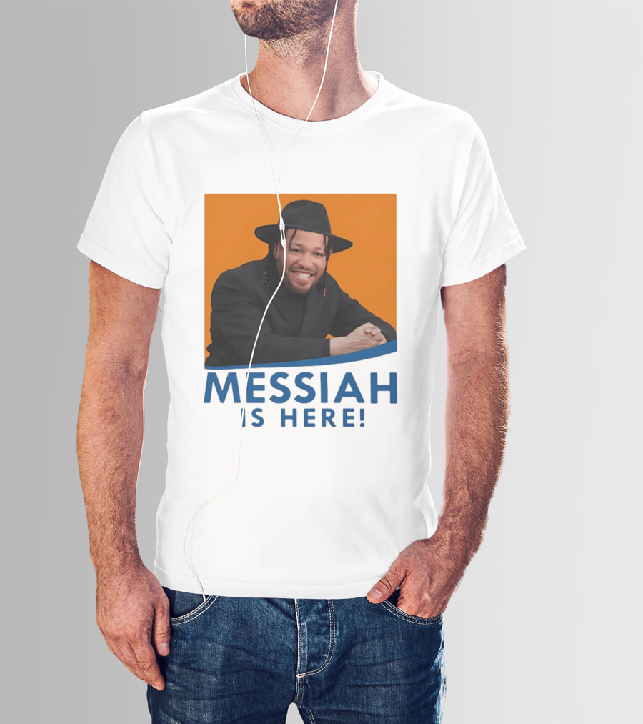 Jalen Brunson Nissim Black New York Knicks Messiah Is Here T-Shirt