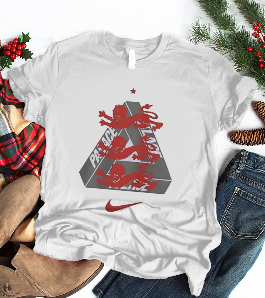 Palace X England 2026 World Cup Nike Collaboration Three Lions T-Shirt