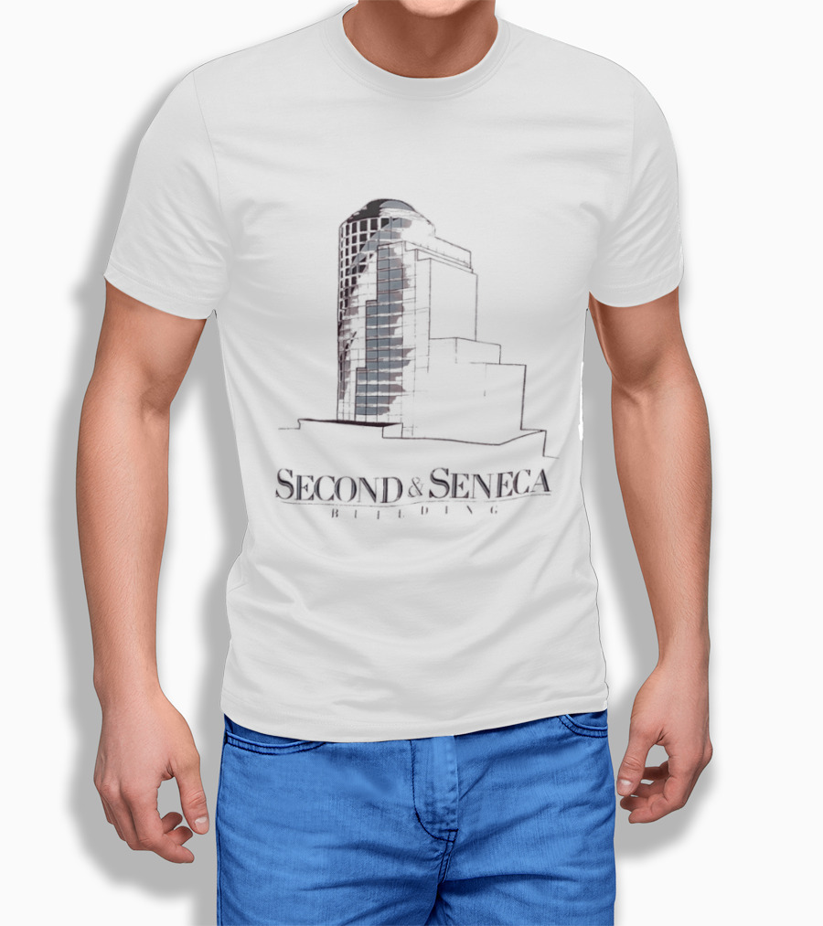 Second And Seneca Seattle Building Architectural Landmark T-Shirt