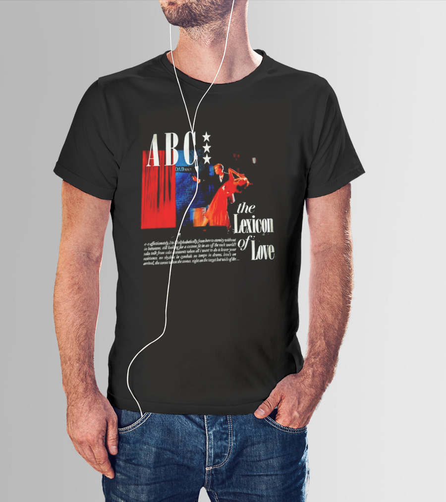 ABC The Lexicon Of Love A Z Affectionately Alphabetically T-Shirt