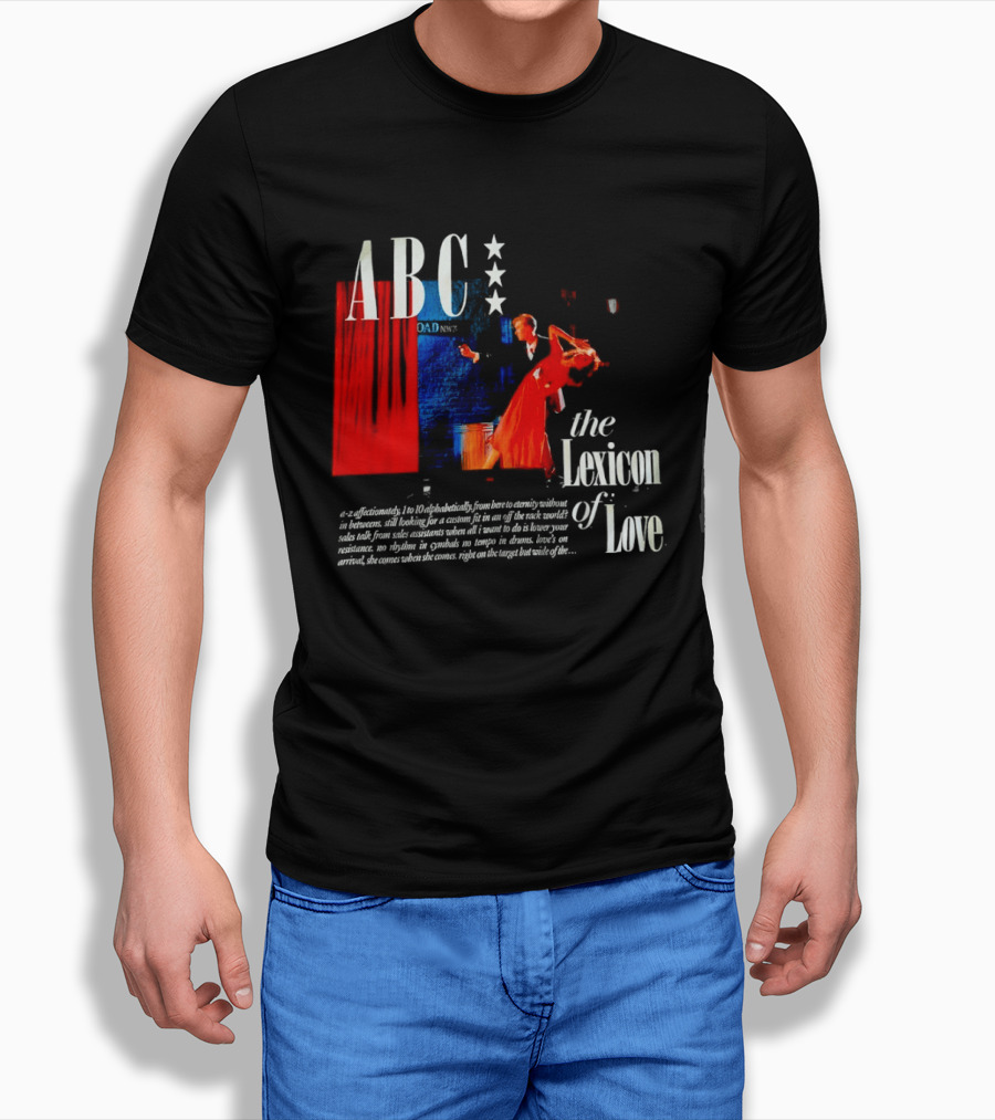 ABC The Lexicon Of Love A Z Affectionately Alphabetically T-Shirt
