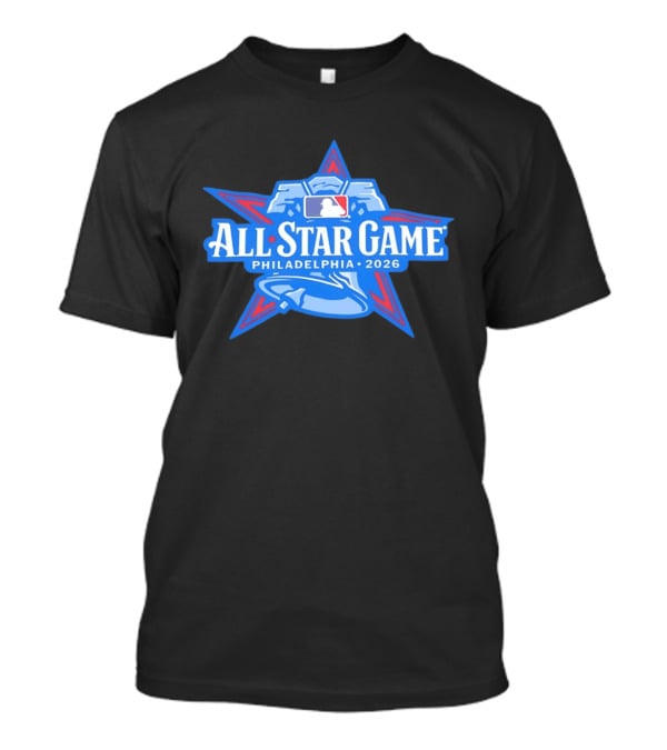 All Star Game Philadelphia 2026 MLB Liberty Bell Baseball T-Shirt