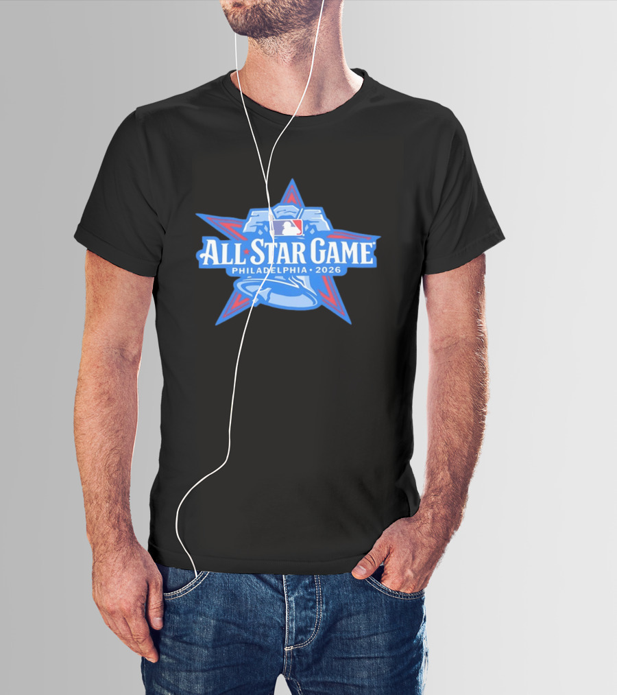All Star Game Philadelphia 2026 MLB Liberty Bell Baseball T-Shirt