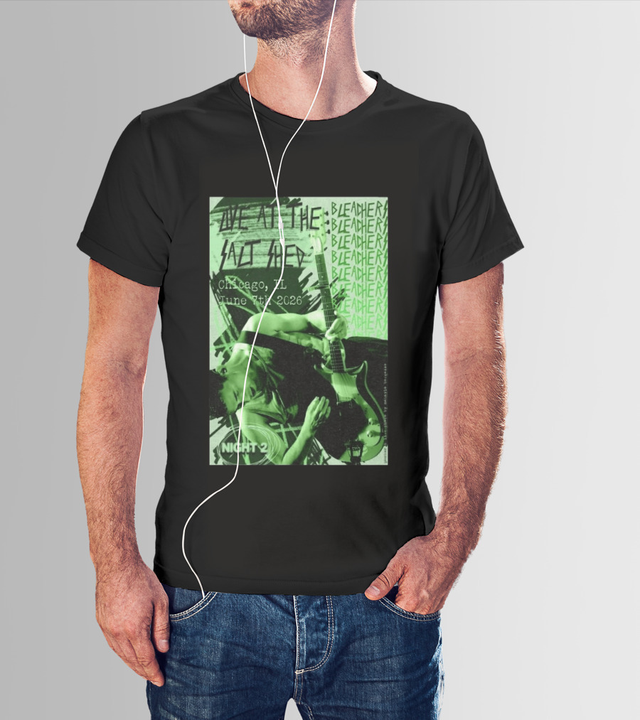 Bleachers Live At The Salt Shed Chicago June 7th 2026 Night 2 T-Shirt