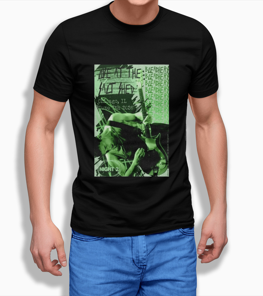 Bleachers Live At The Salt Shed Chicago June 7th 2026 Night 2 T-Shirt