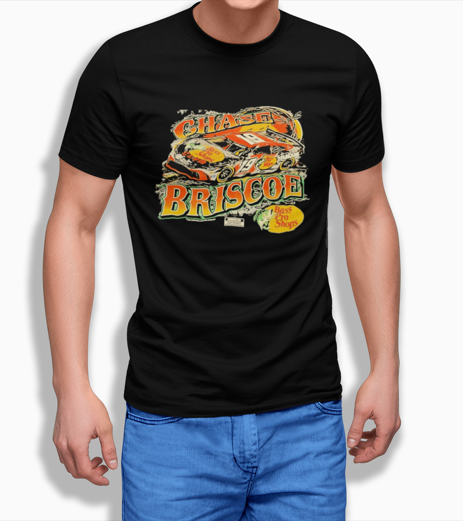 Chase Briscoe 19 Bass Pro Shops NASCAR Cup Series Racing T-Shirt