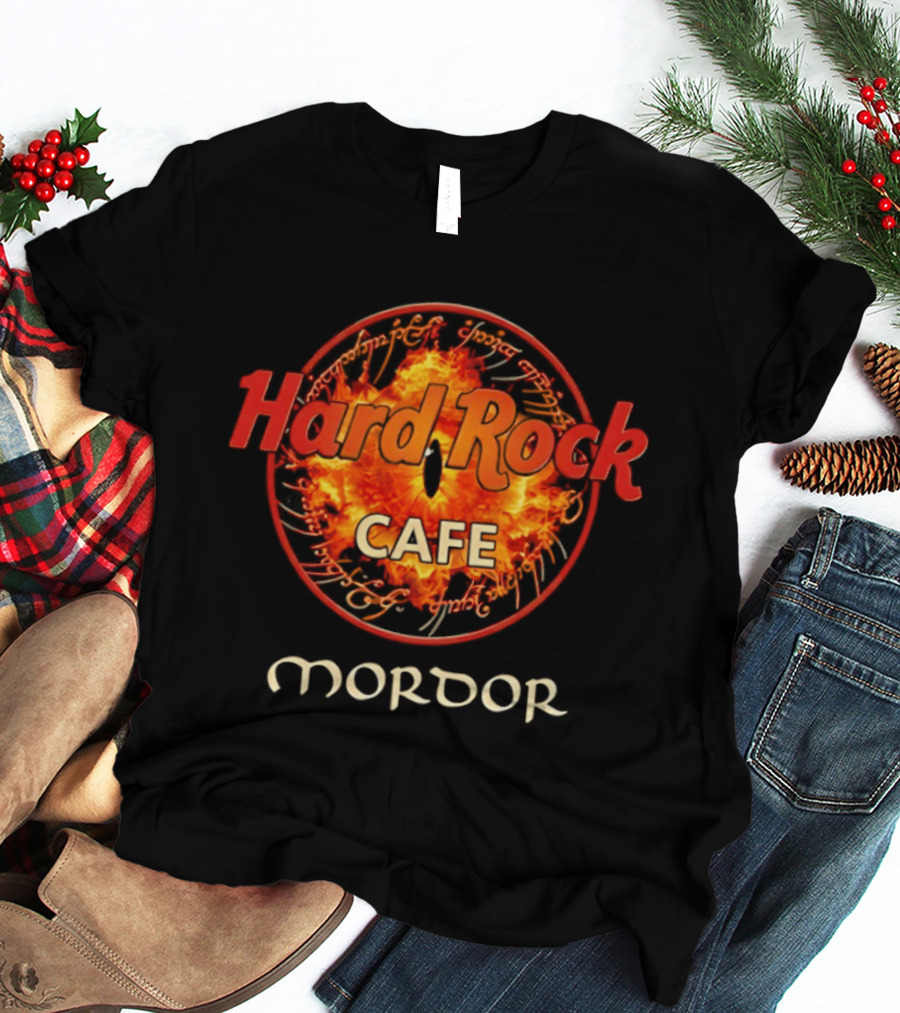 Hard Rock Cafe Mordor Eye Of Sauron The Lord Of The Rings T-Shirt