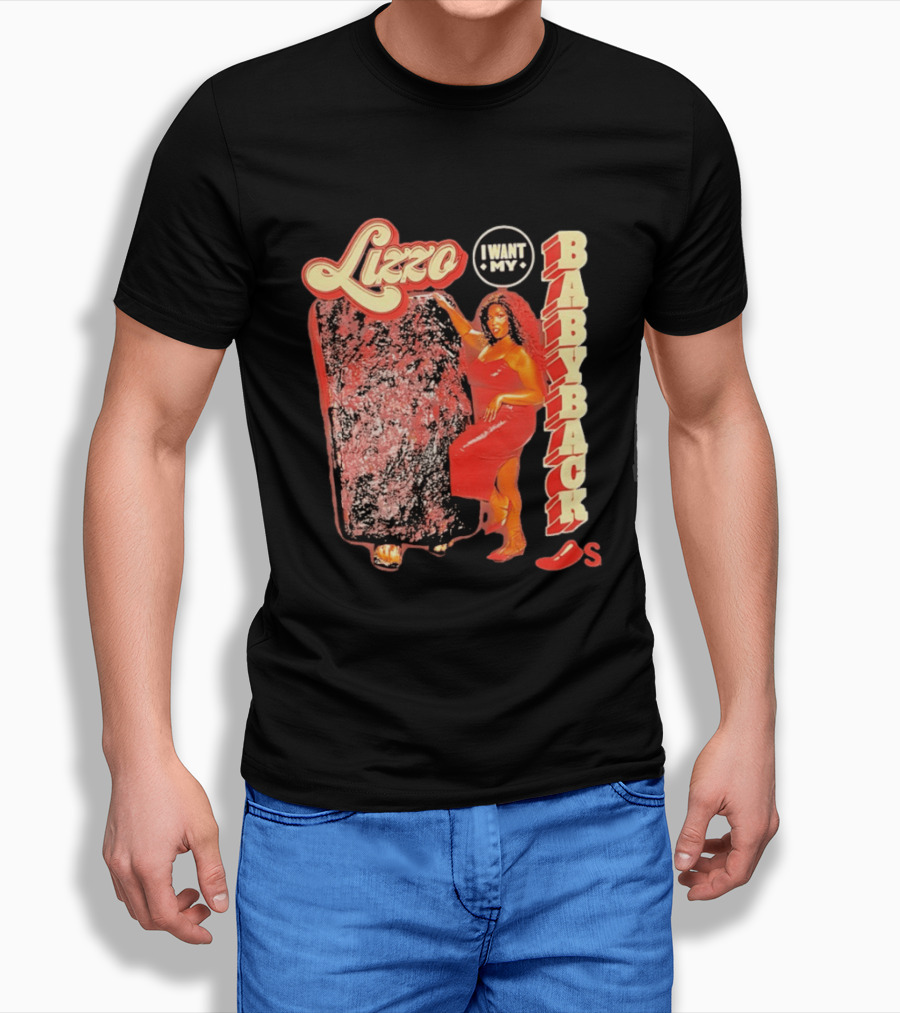 Lizzo I Want My Babyback Ribs Chili's T-Shirt