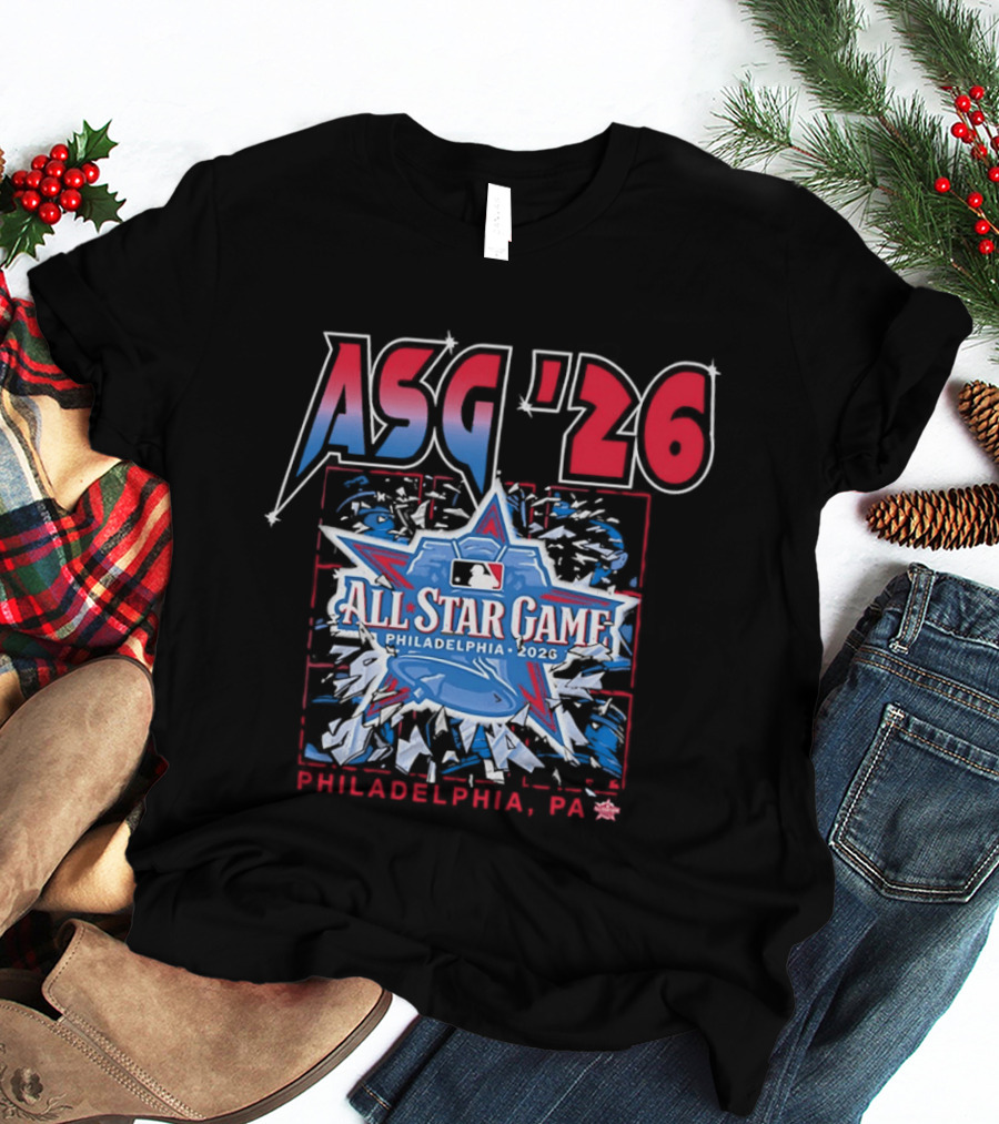 ASG '26 All Star Game Philadelphia 2026 Philadelphia PA Baseball Event T-Shirt