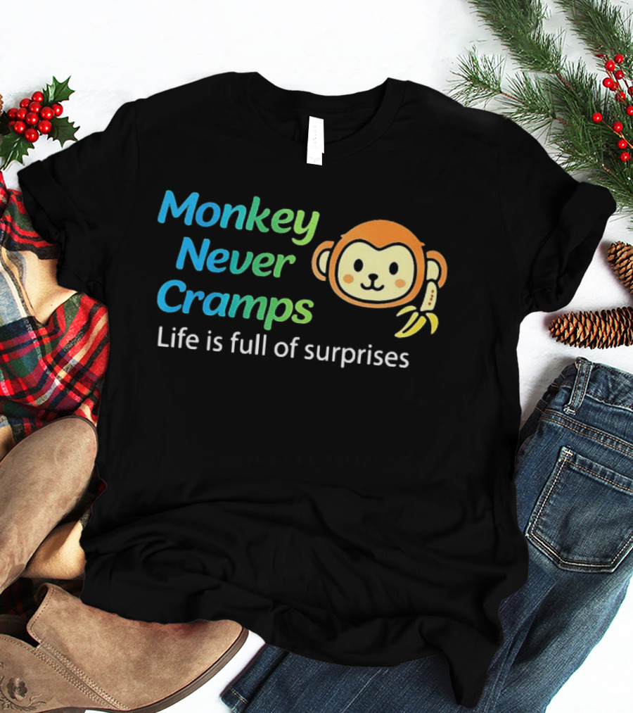 Monkey Never Cramps Life Is Full Of Surprises Munenori Kawasaki T-Shirt