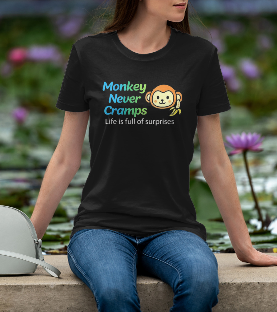 Monkey Never Cramps Life Is Full Of Surprises Munenori Kawasaki T-Shirt