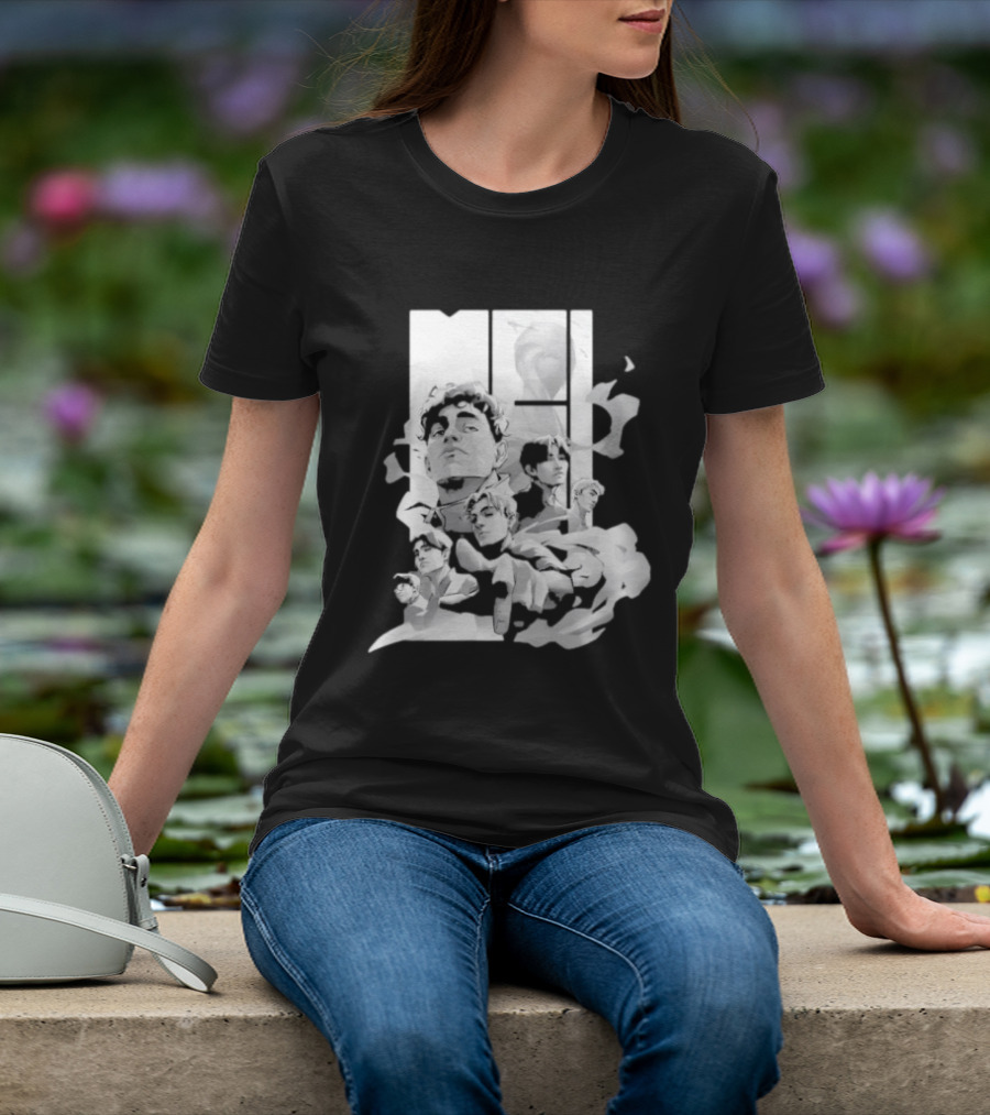 MSI Piece Of History Faces And Figures T-Shirt