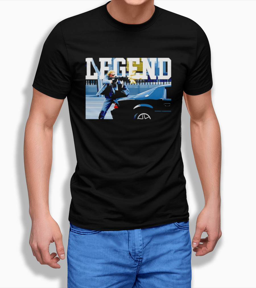 Val Kilmer Heat The Heist Legend Action Sequence T-Shirt