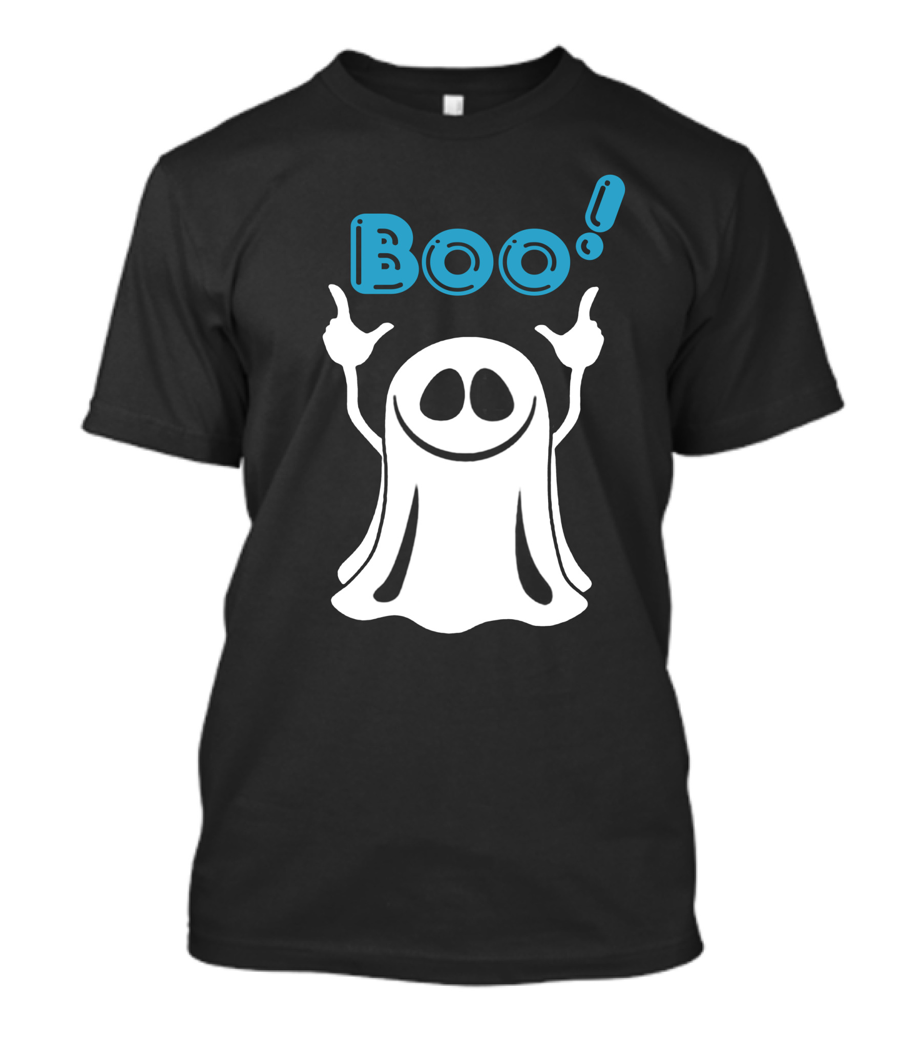 Boo Ghost Spooky Halloween Fun T-Shirt