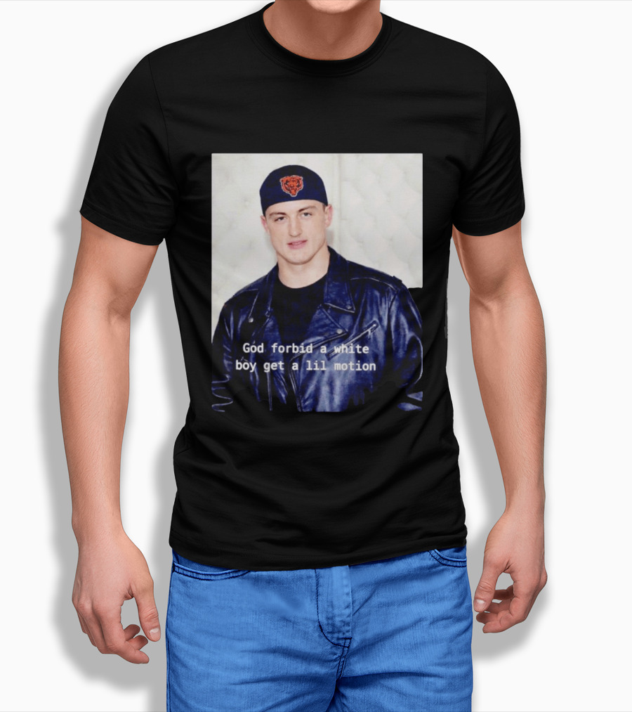 Caleb Williams God Forbid A White Boy Get A Lil Motion T-Shirt