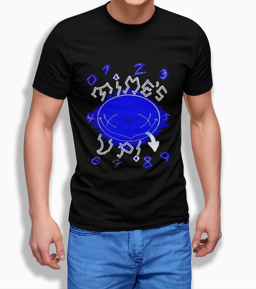 Times Up Design Kookoo Grace Numbers Blue T-Shirt