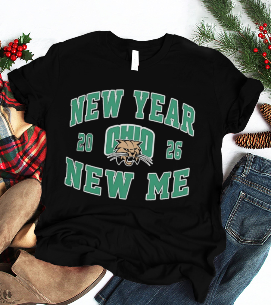 New Year New Me Ohio Bobcats Football 2026 T-Shirt