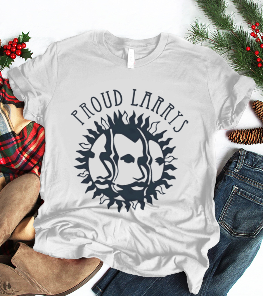 Proud Larrys Sunburst Face T-Shirt
