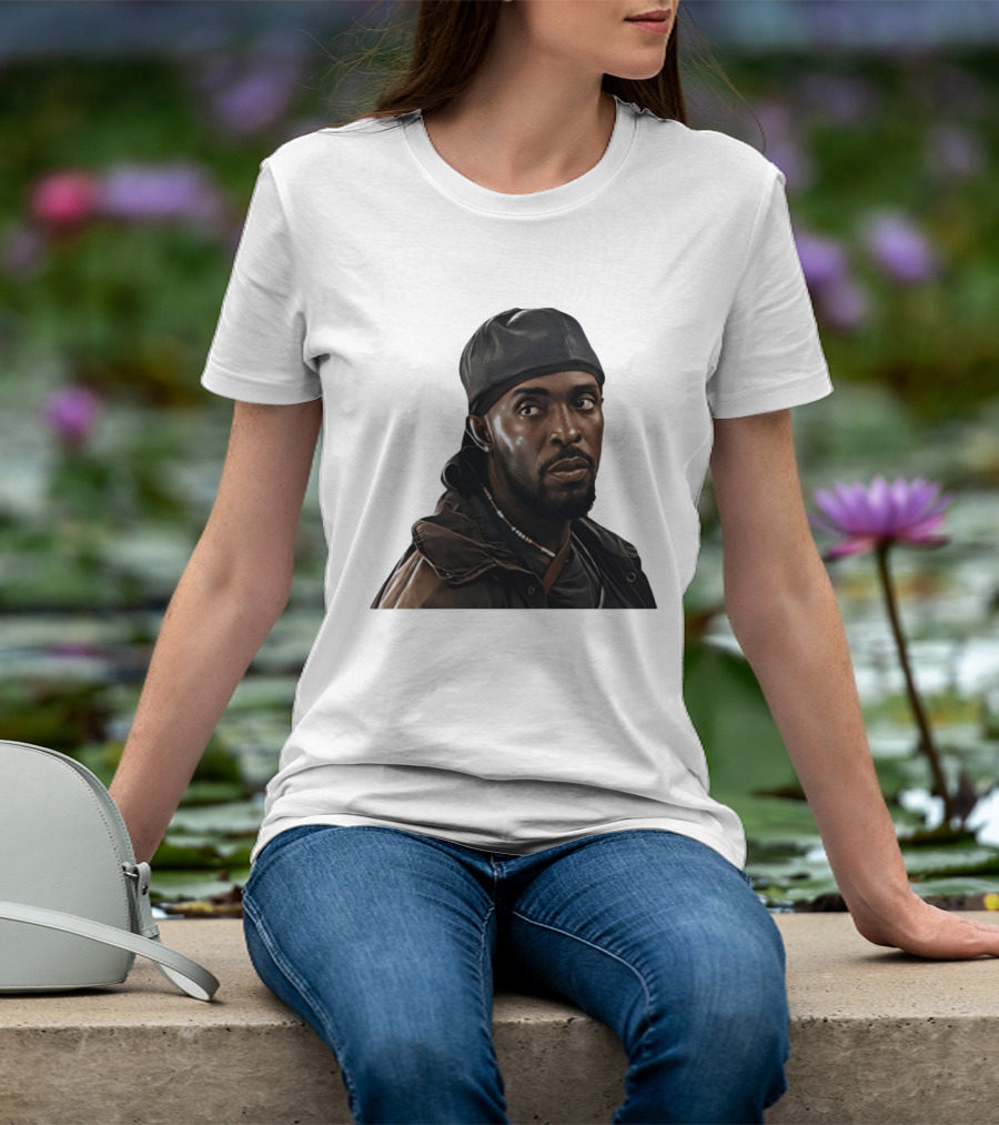 Tray Chaney The Wire Omar Leather Hat Beaded Necklace T-Shirt