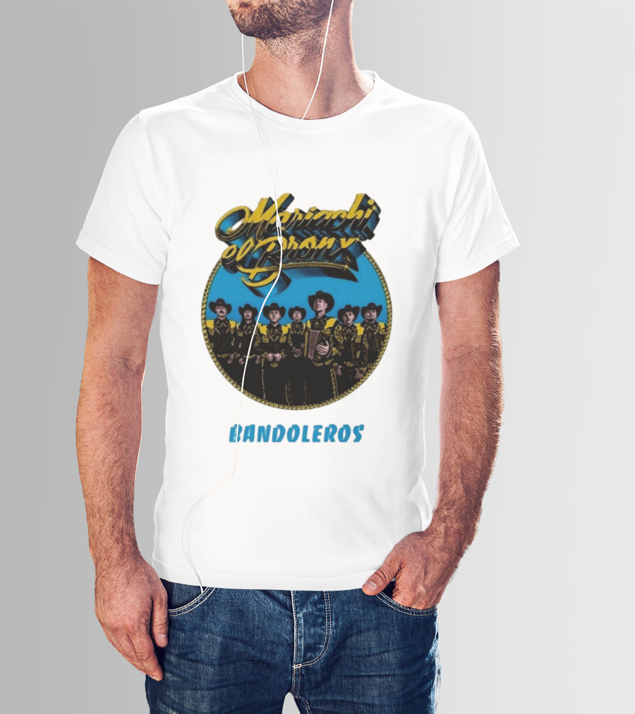 Mariachi El Bronx Bandoleros Retro Music T-Shirt