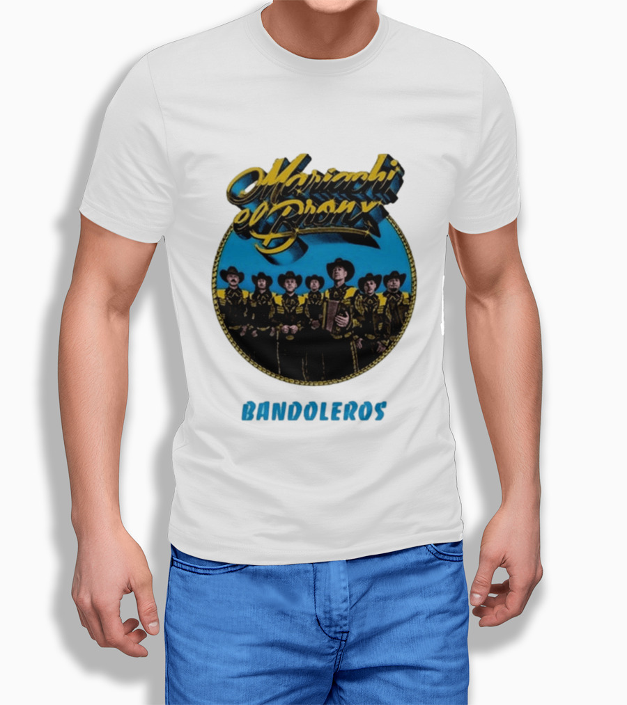 Mariachi El Bronx Bandoleros Retro Music T-Shirt
