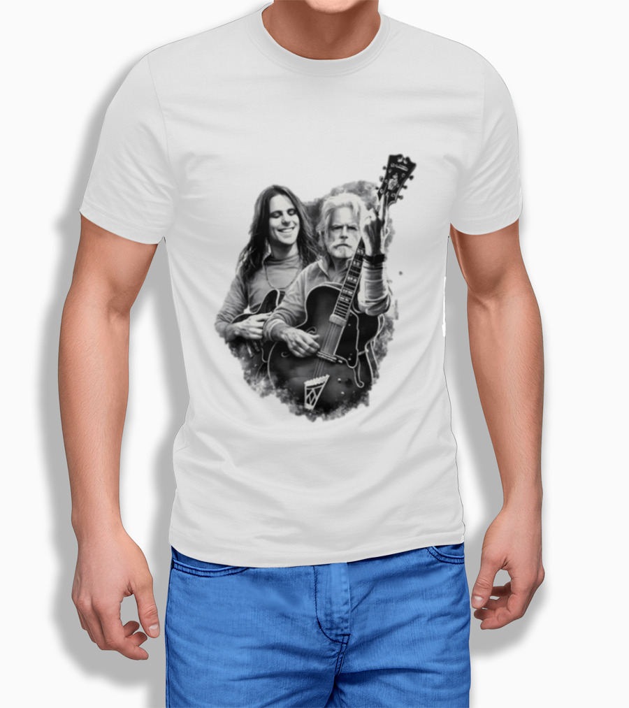 Bob Weir Grateful Dead Guitar Legend Memorial T-Shirt