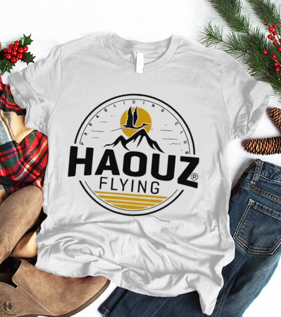 Haouz Flying Paragliding Club Mountains Adventure T-Shirt