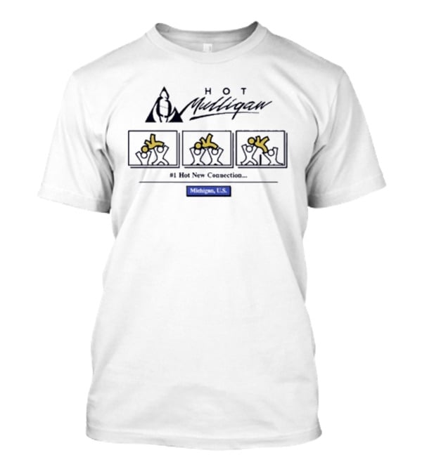 Hot Mulligan Connection Comic Strip Graphic #1 Hit New Connection T-Shirt