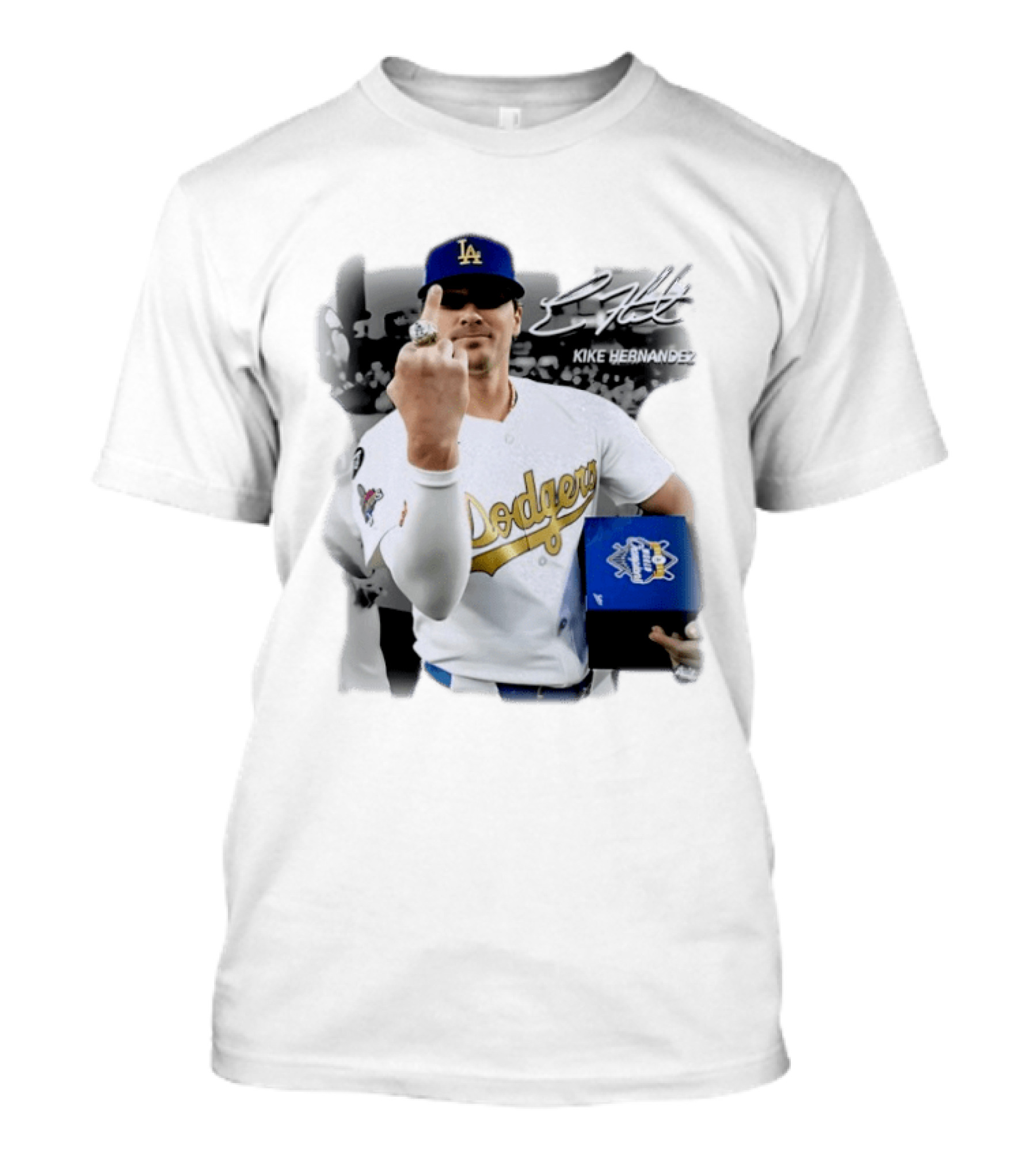 Kike Hernandez Former Dodgers T-Shirt