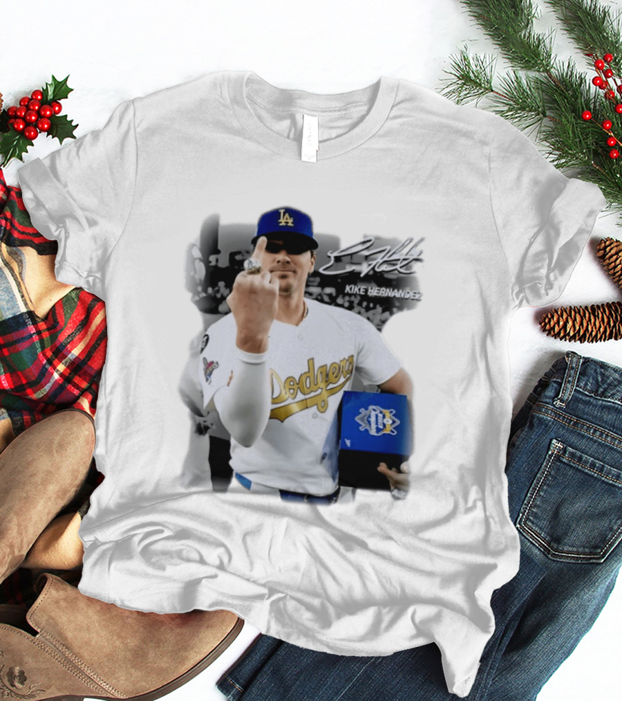 Kike Hernandez Former Dodgers T-Shirt