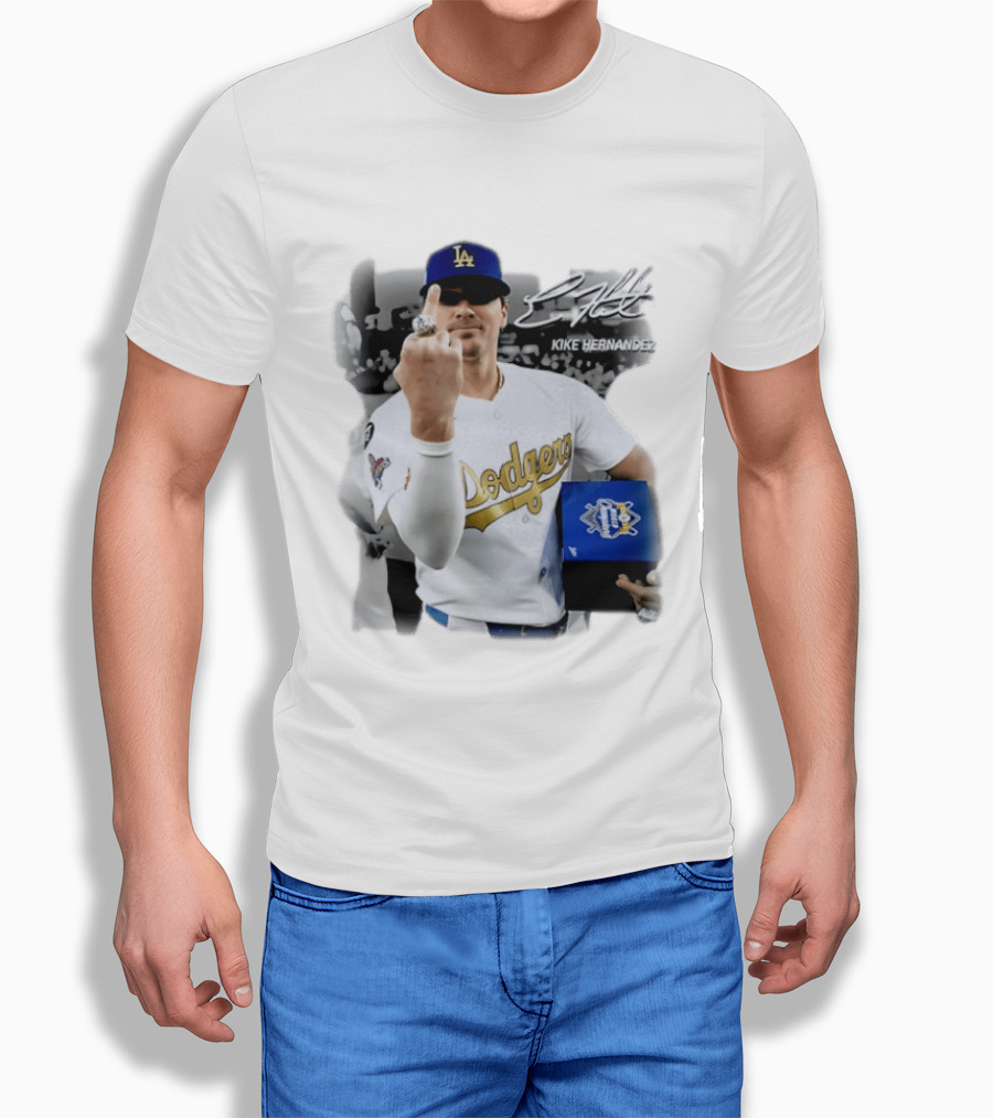 Kike Hernandez Former Dodgers T-Shirt