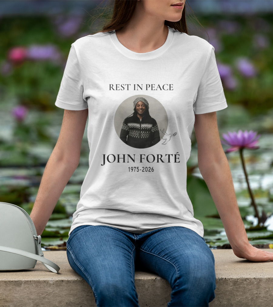 Rest In Peace John Forté 1975 2026 Memorial T-Shirt