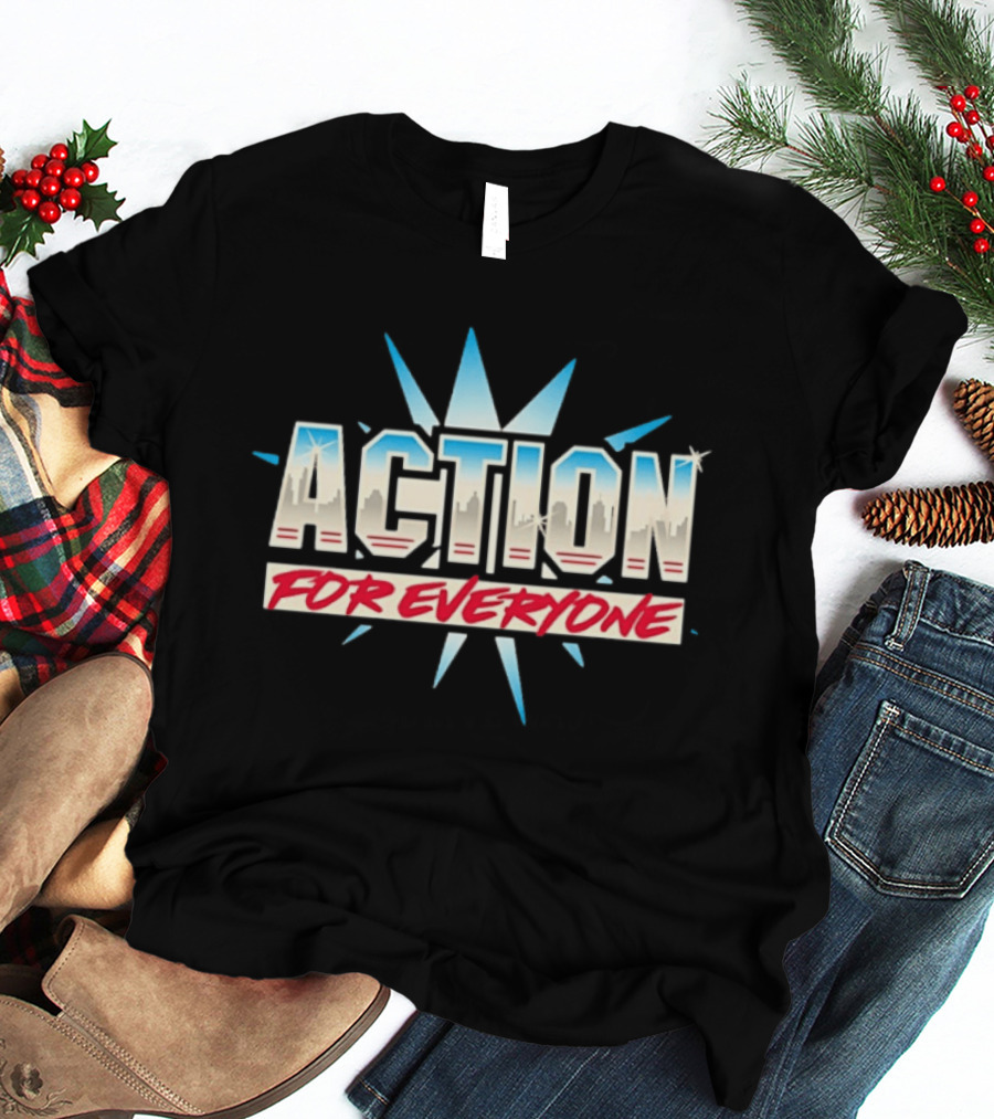 Action For Everyone Skyline Burst T-Shirt