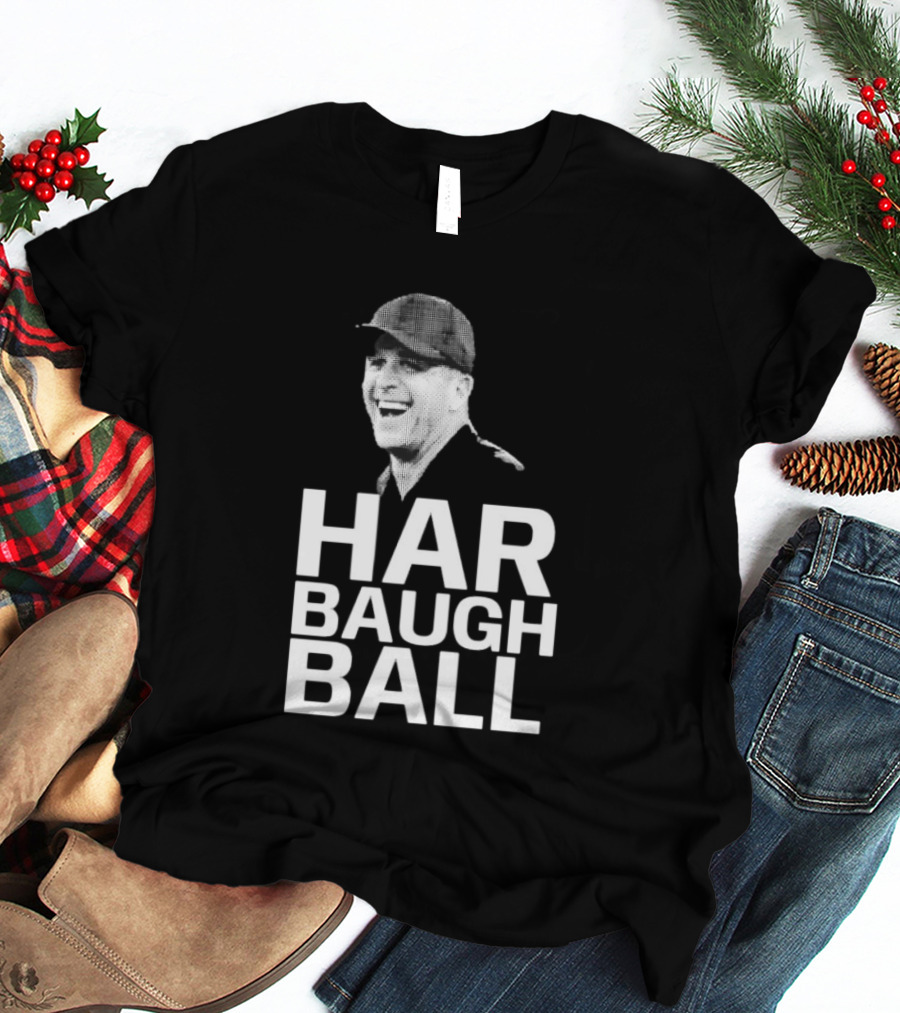 Jim Harbaugh Ball New York Giants Coach T-Shirt