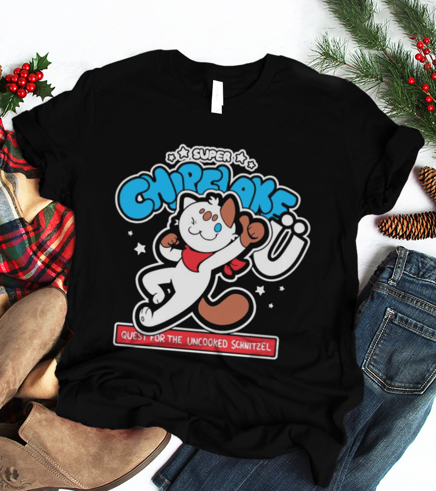 Chipflake Super Chipflake Ü Quest For The Uncooked Schnitzel T-Shirt