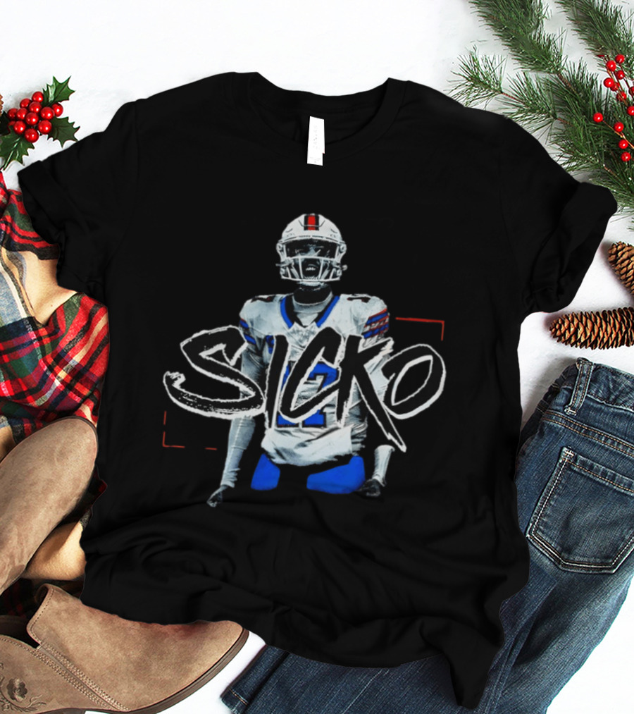 Josh Allen Sicko Buffalo Bills Football Player T-Shirt