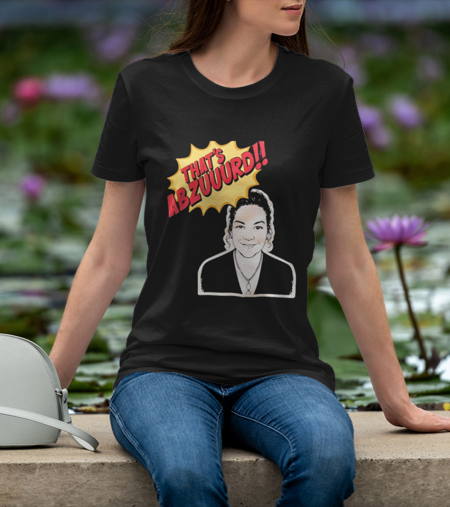 THAT'S ABZUUURD Cartoon Style Comic Expression T-Shirt