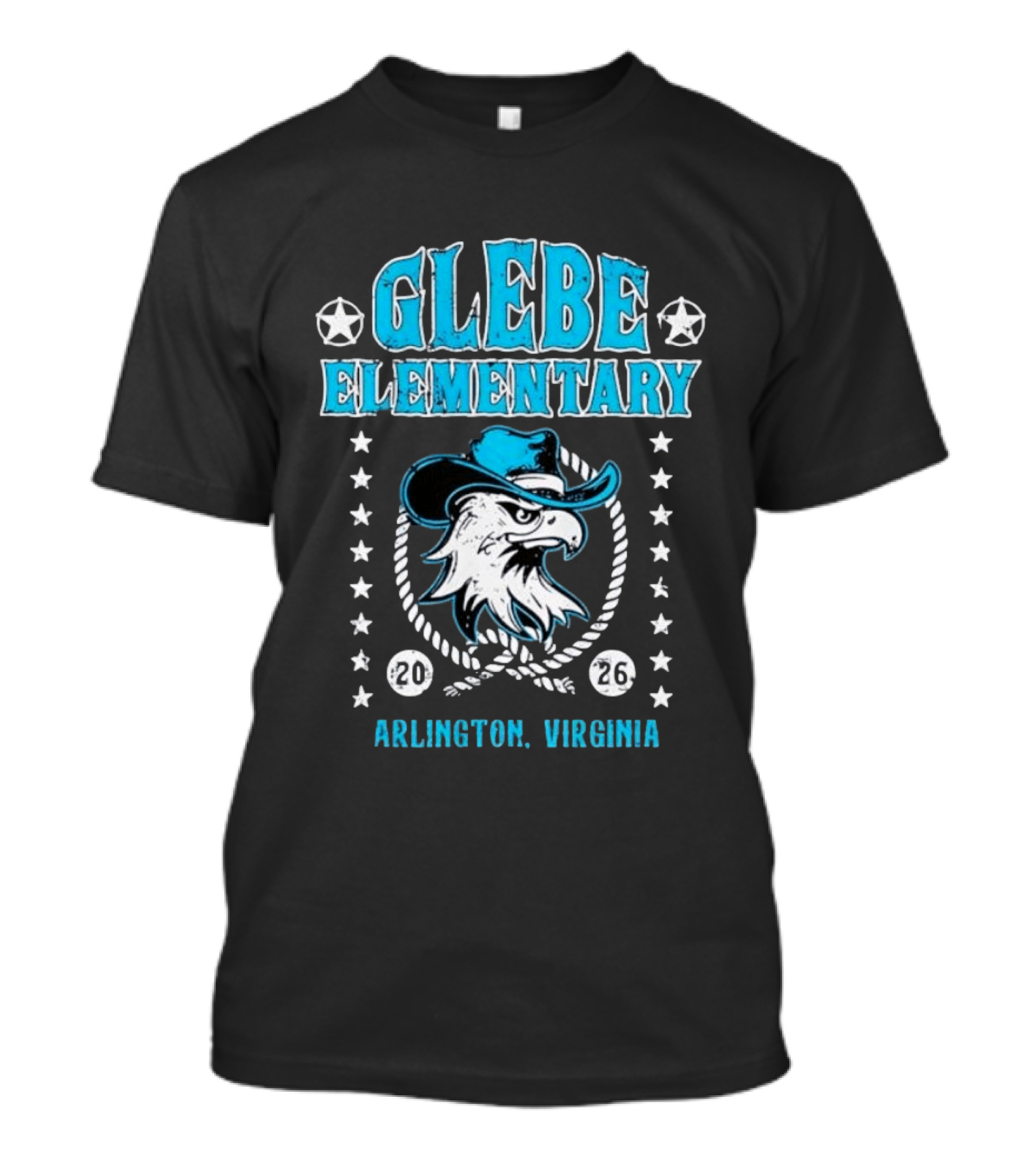 Glebe Elementary Arlington Virginia 2026 Eagle Sheriff T-Shirt